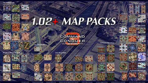 command conquer generals map packs